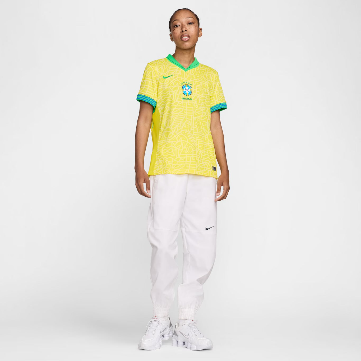 Jersey National Team Brazilian Woman 2024/25 I Fan
