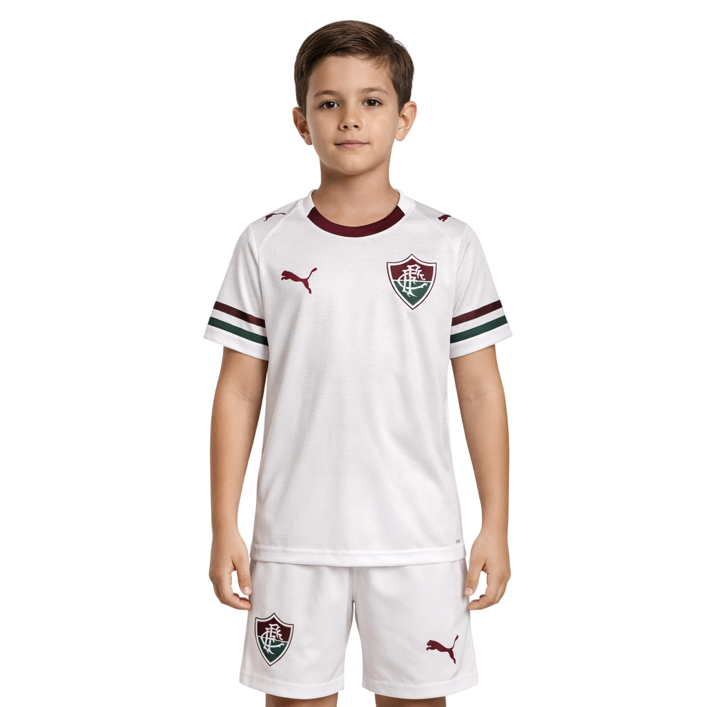 Fluminense Away Jersey 2026/27 - Kids Kit