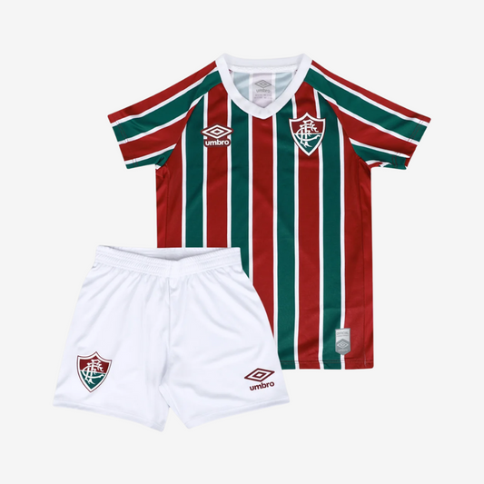 Fluminense Jersey 2025/26 - Kids Kit - front view