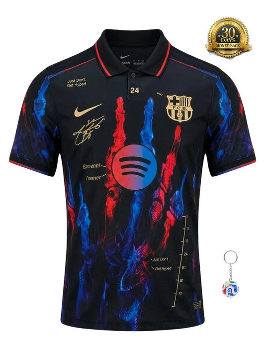 Barcelona 25/26 Edition Special Dark x Ray Jersey - Fan - front view