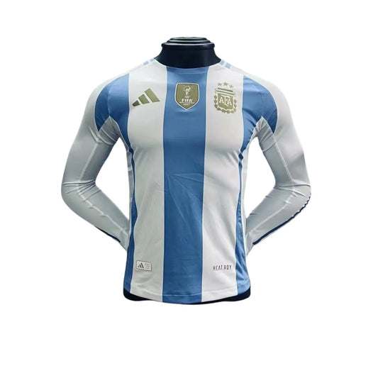 Argentina COPA AMÉRICA I MAN LONG SLEEVE Jersey - Player - front view