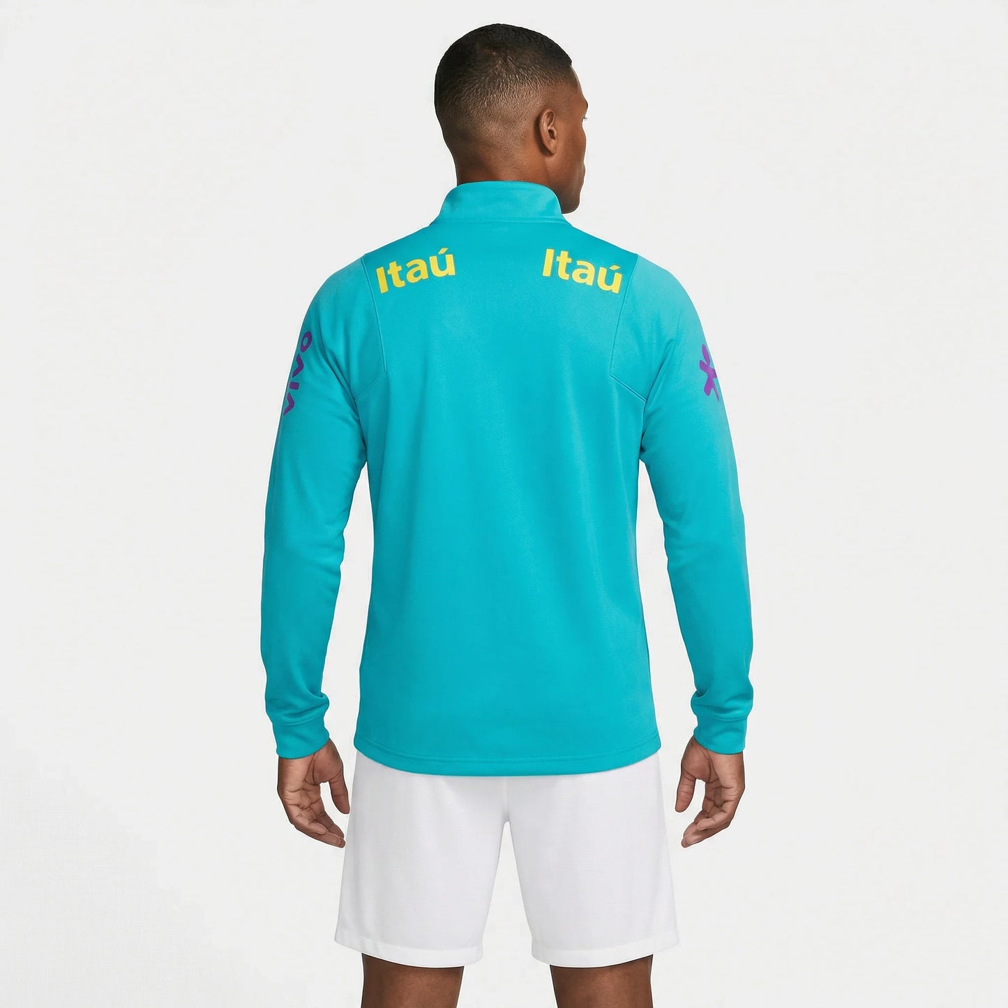 Brazil Training Jacket 2022/23 - Fan - back view