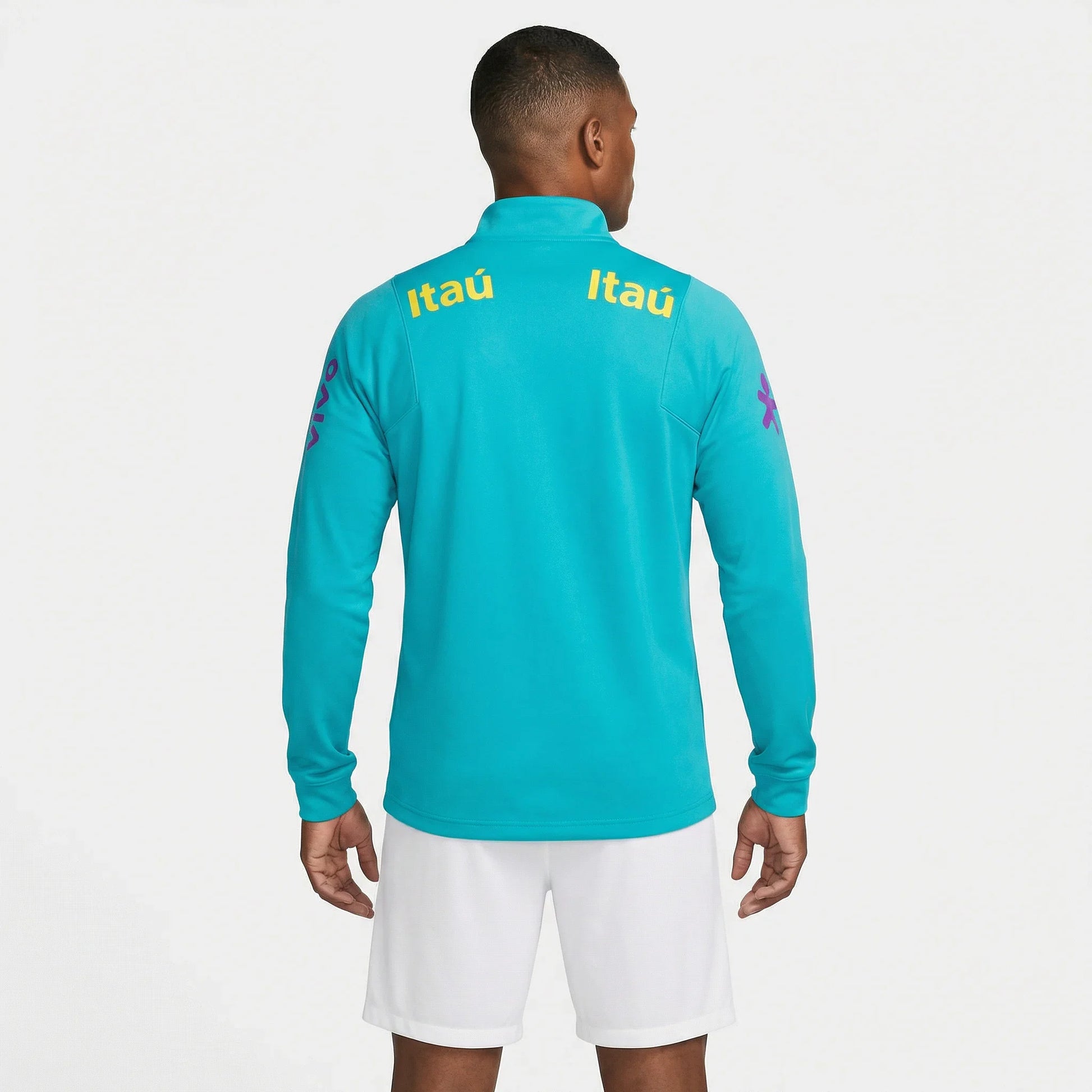 Brazil Training Jacket 2022/23 - Fan - back view