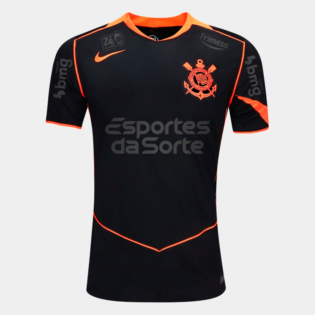 Jersey Corinthians 2025/26 III Fan With Sponsors