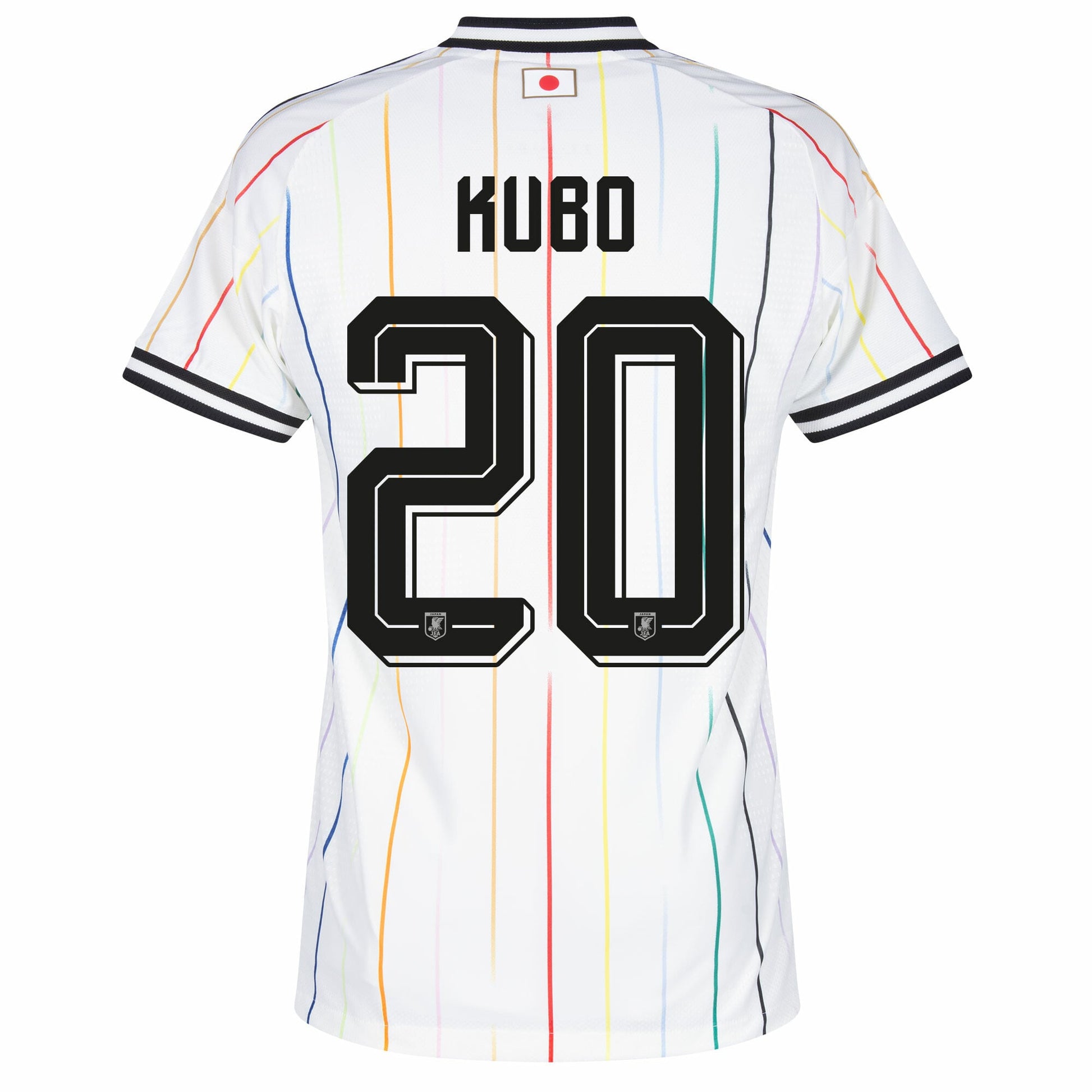 Japan Away Jersey 2026 Kubo #20 - Player - back view