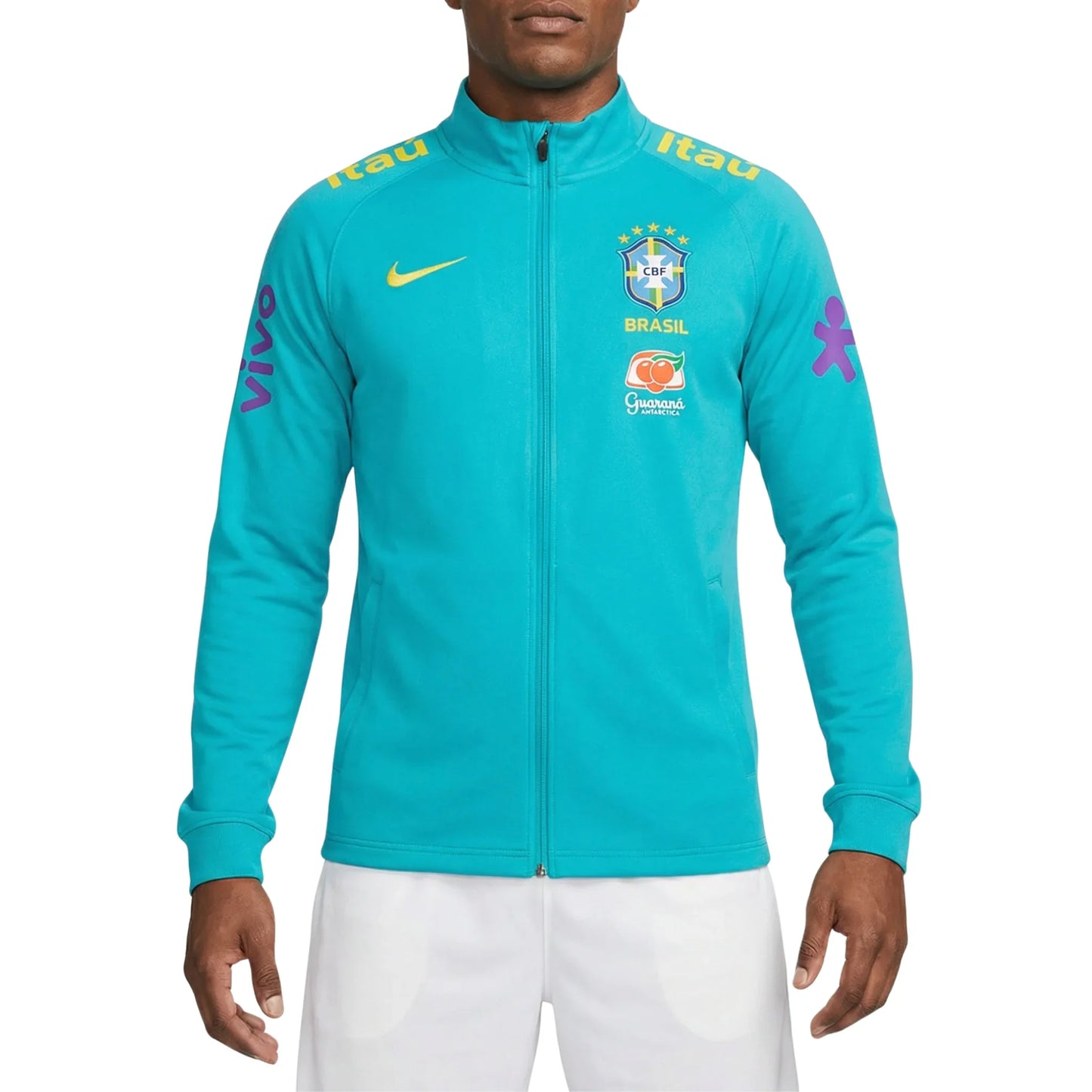 Brazil Training Jacket 2022/23 - Fan - front view