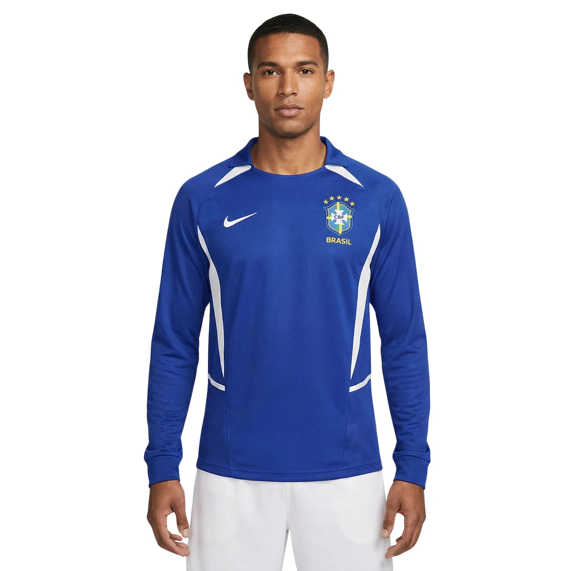 Brazil Longsleeve Jersey 2002 - Retro - front view