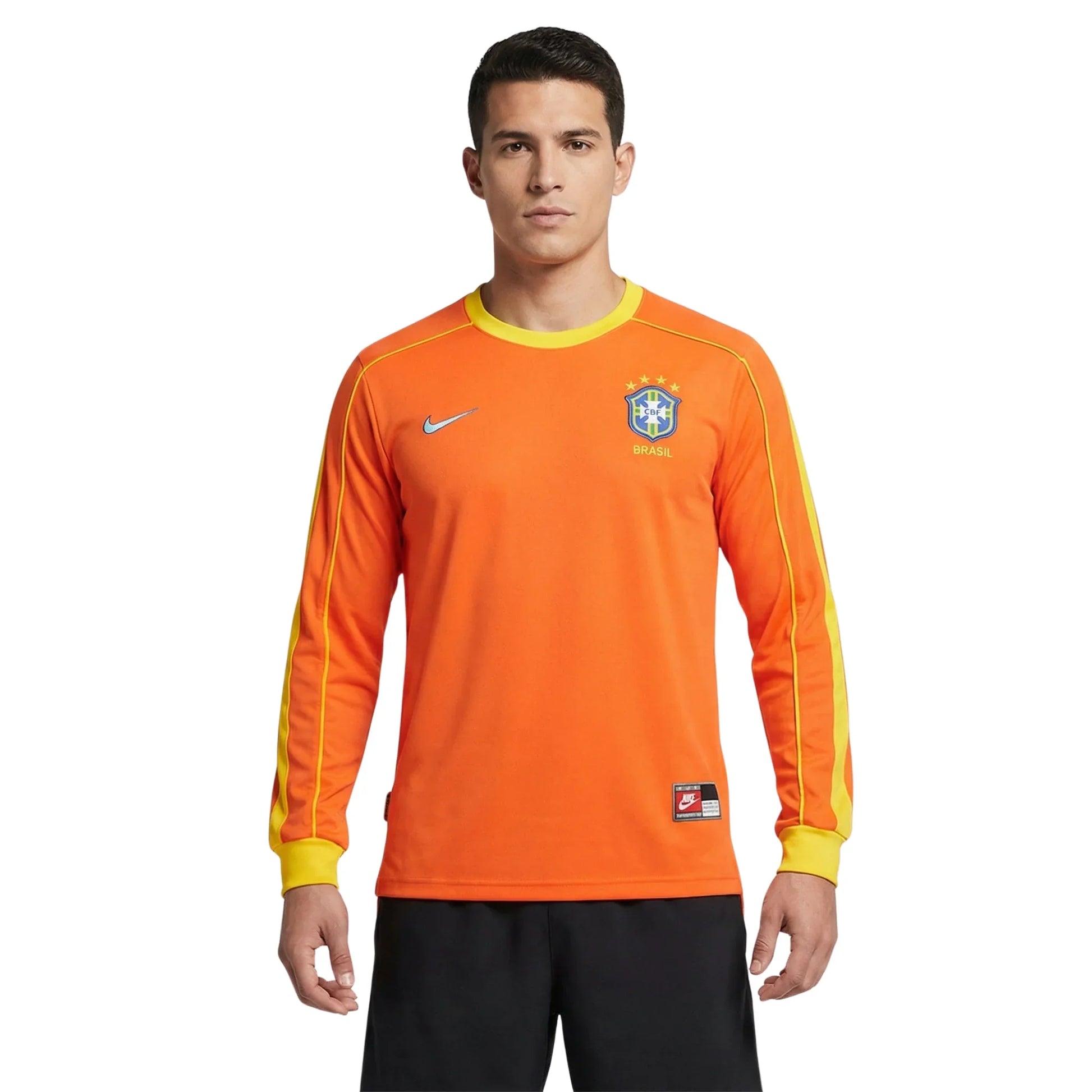 Brazil Goalkeeper 1998/99 Man Jersey - Retro - front view