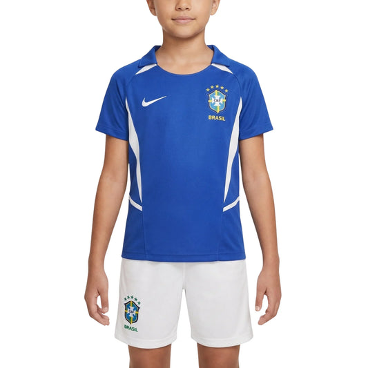 Brazil Jersey 2002/20 - Kids Kit - front view
