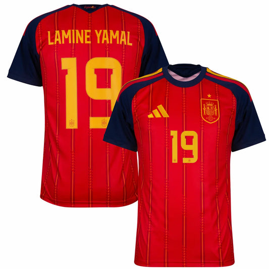 Spain Home Jersey 2026 Yamal #19 - Fan - front view