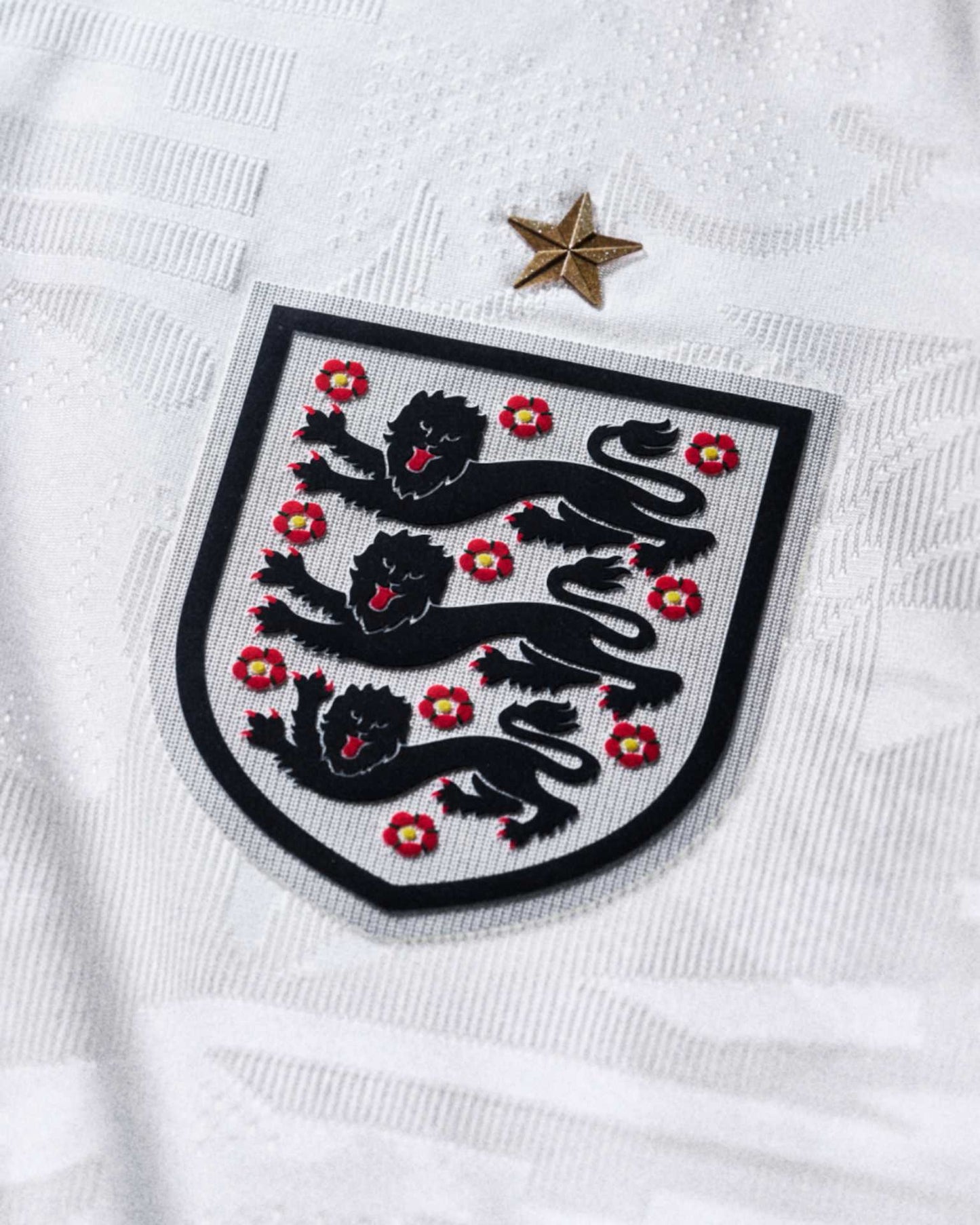 England Home Jersey 2026 - Player - detail shot
