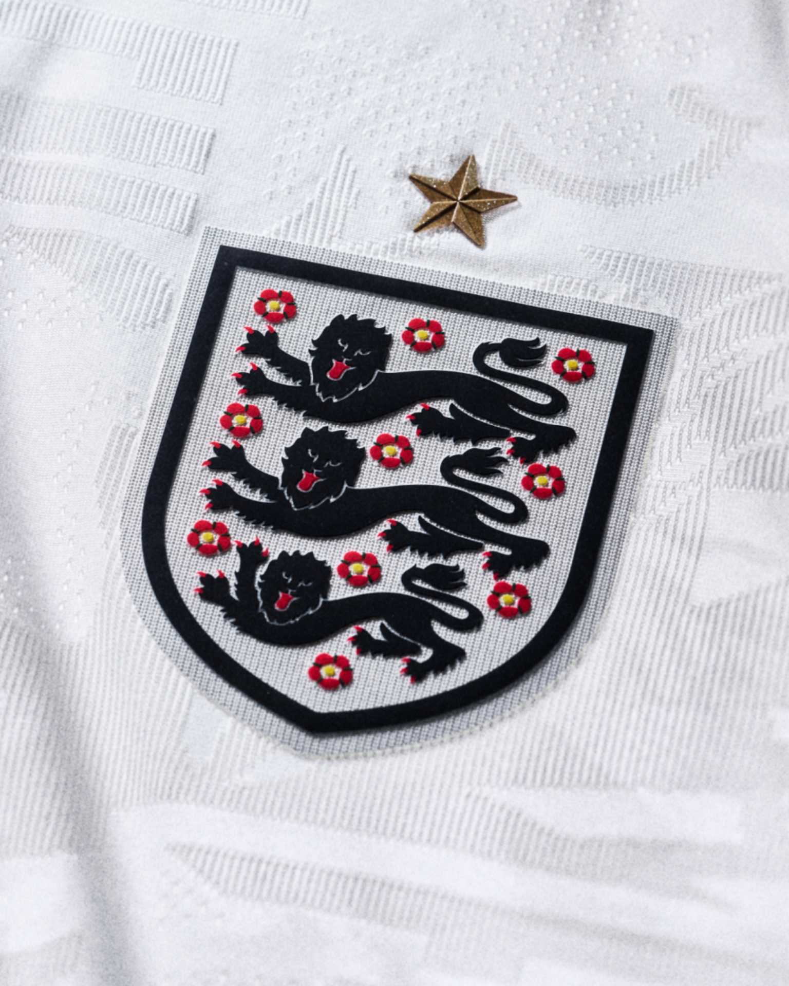 England Home Jersey 2026 - Player - detail shot
