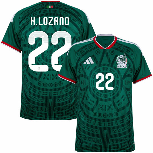 Mexico Home Jersey 2026 Lozano #22 - Fan - front view