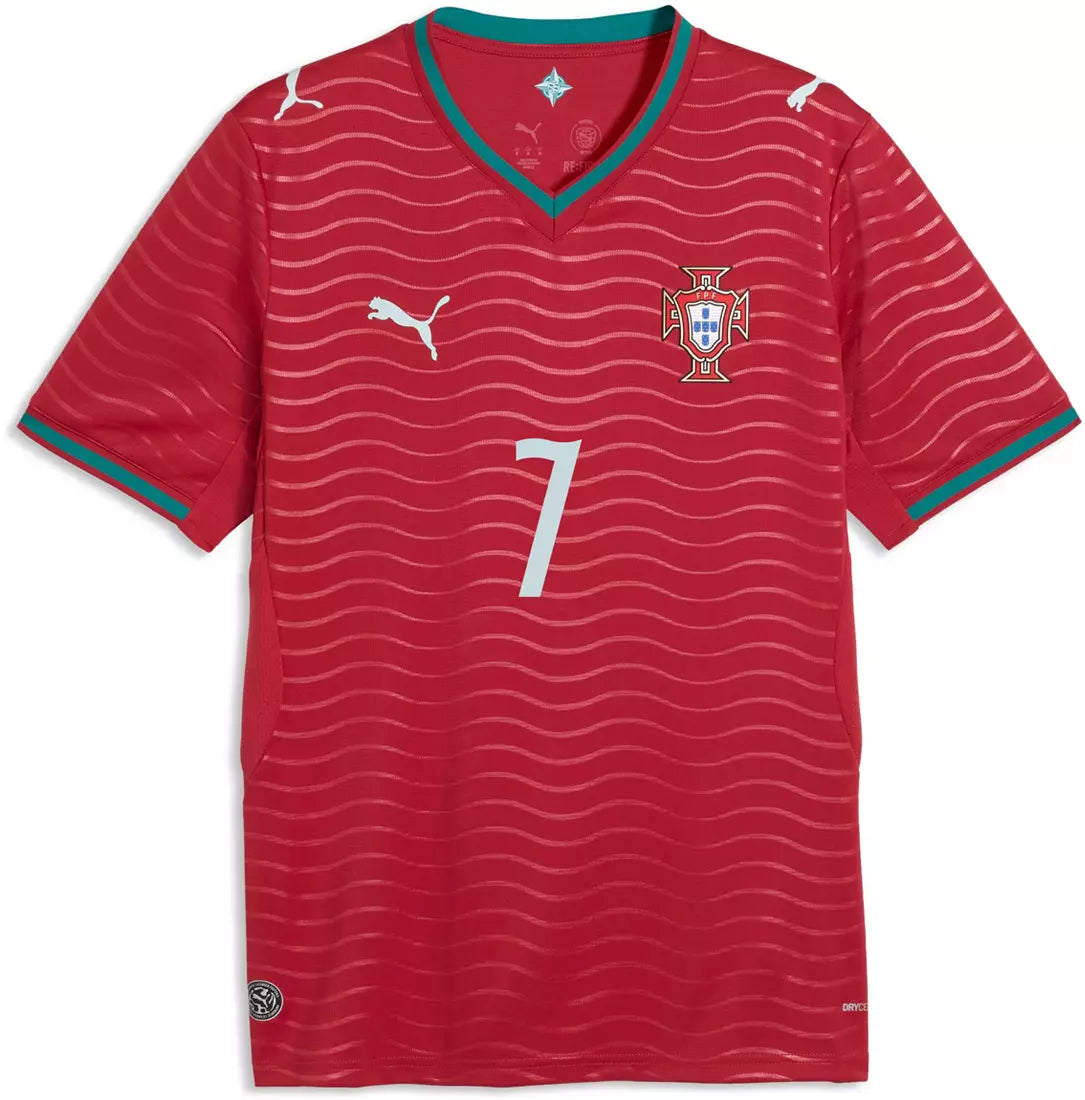 Portugal Home Jersey 2026 Ronaldo #7 - Fan - back view