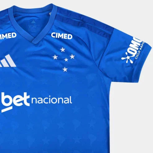 Cruzeiro Home I With Sponsors Jersey 2026/27 - Fan - model photo