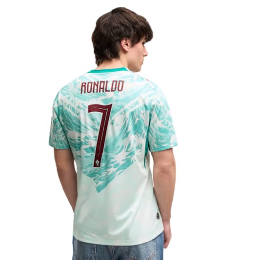 Portugal Away Jersey 2026 Ronaldo #7 - Player - front view