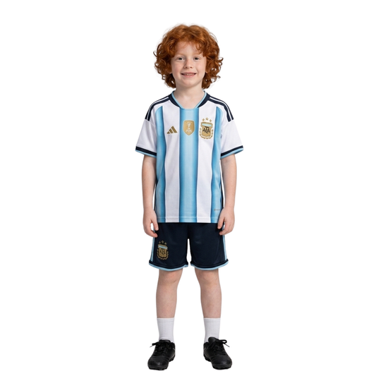 Argentina Home World Cup I - Kids Jersey 2026 - Fan - front view