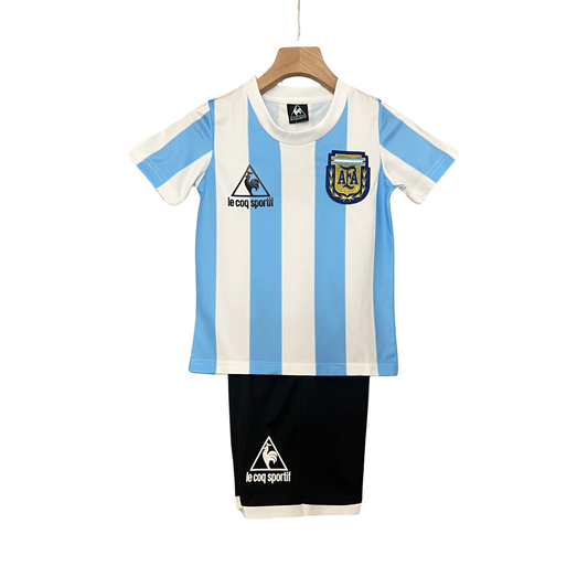 Argentina I 1986 CHILDREN'S SET Jersey - Retro