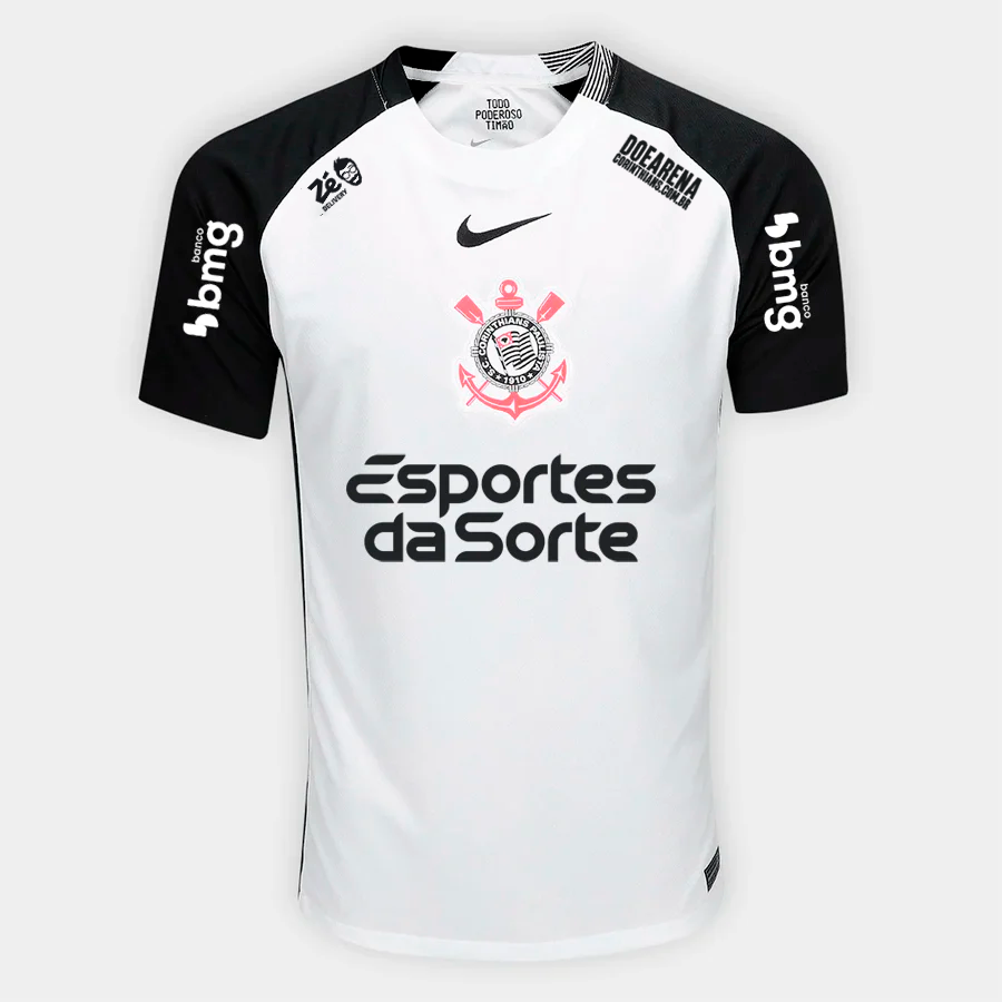 Jersey Corinthians 2025/26 I Fan With Sponsors