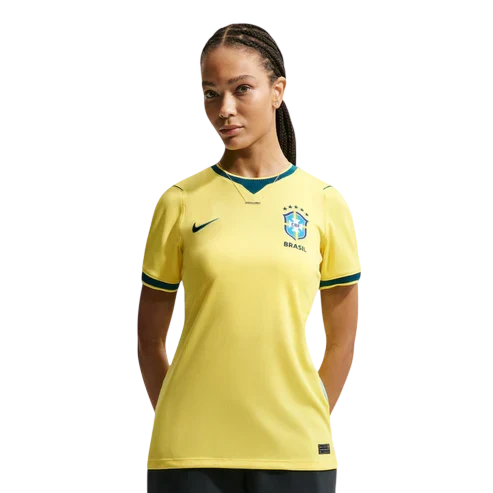 Brazil Home World Cup I Jersey 2026 - Women's - front view