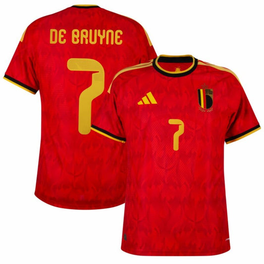 Belgium Home Jersey 2026 Bruyne #7 - Fan - front view