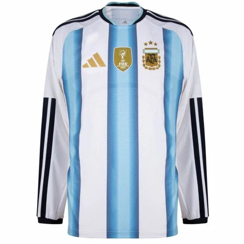 Argentina Home World Cup I - Long Sleeve Jersey 2026 - Fan - front view