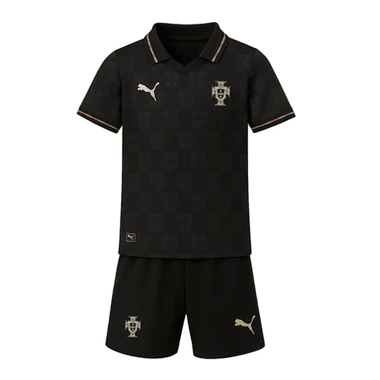Portugal Pantera Negra Kids Jersey 2026 - Fan - front view