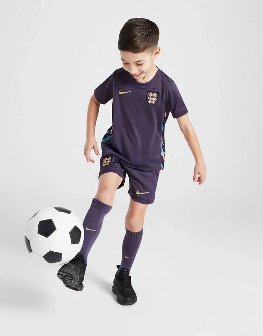 England Away Kids 25 Jersey 2024/20 - Fan - front view