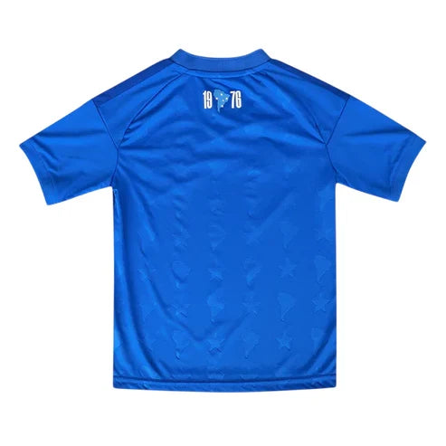 Cruzeiro Home Jersey 2026/27 - Kids Kit - detail shot