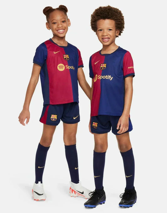 Barcelona Home Kids 25 Jersey 2024/20 - Fan - front view