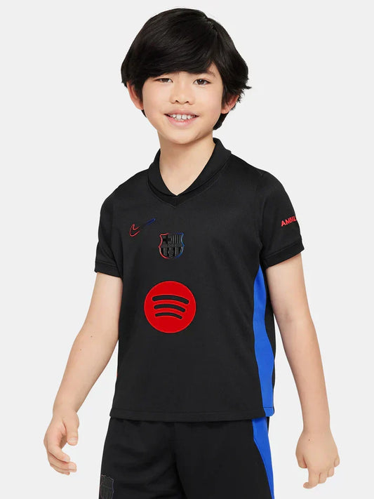 Barcelona Away Kids 25 Jersey 2024/20 - Fan - front view