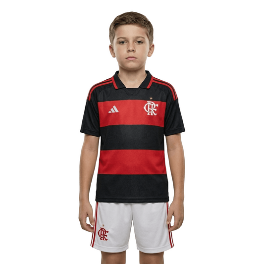Flamengo Home Jersey 2026/27 - Kids Kit - front view