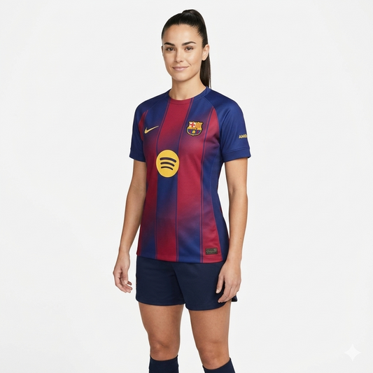 Barcelona Home Jersey 2025/26 - Women's - front view
