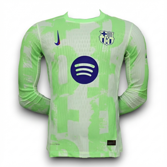 Barcelona Third 24/25 - Long Sleeve Jersey - Player - front view