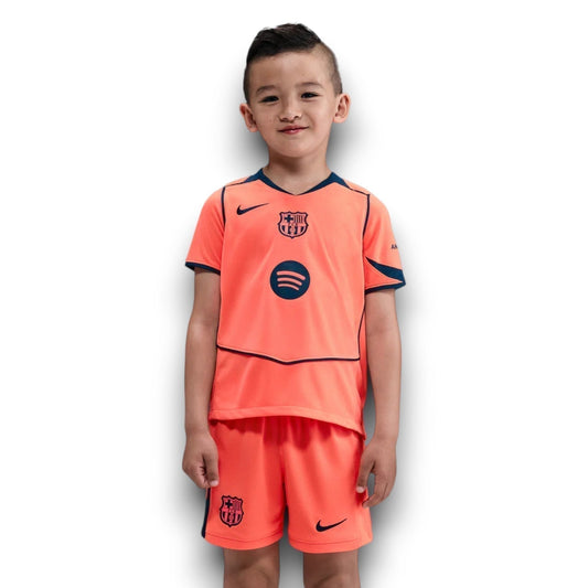 Barcelona Third Kids Jersey 2025/26 - Fan - front view