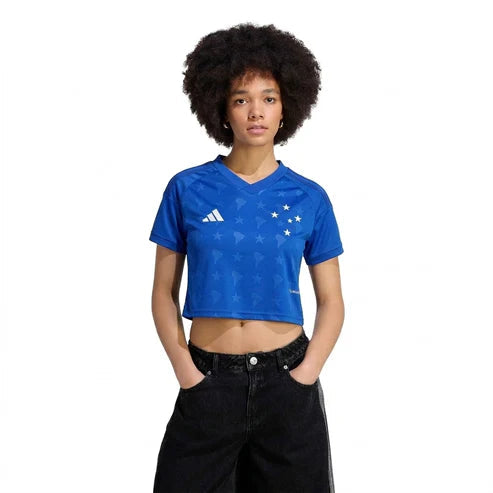 Cruzeiro Home Cropped I Jersey 2026/27 - Women's - front view