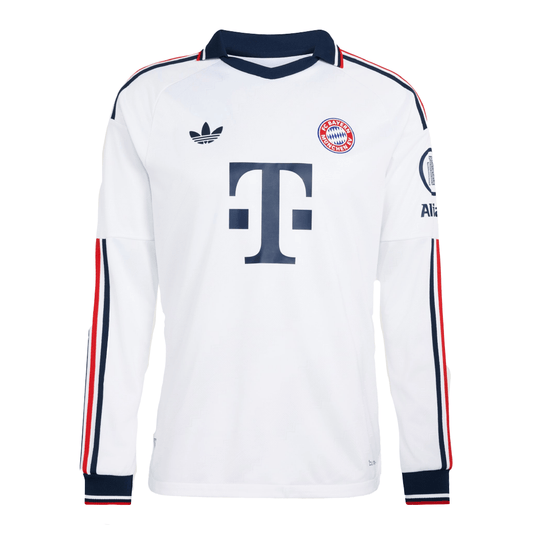 Bayern Munich Away II - Longsleeve Jersey 2026/27 - Fan - front view