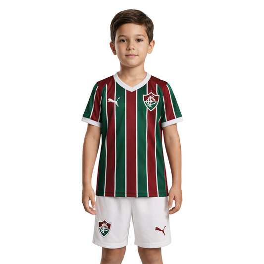 Fluminense Home Jersey 2026/27 - Kids Kit