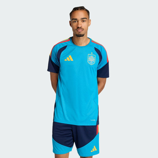 Spain Training World Cup - Blue Jersey 2026 - Fan - front view