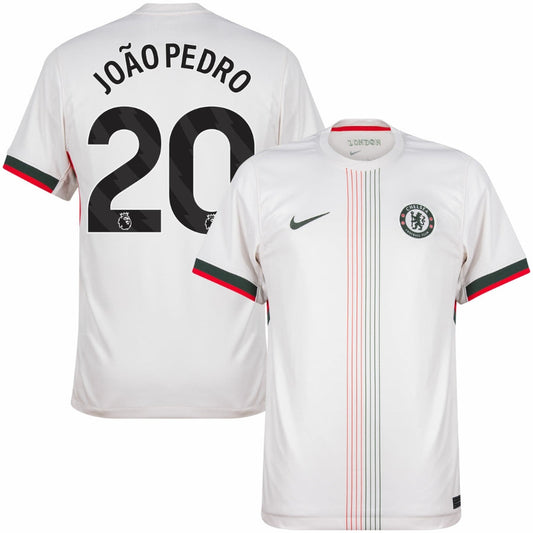 Chelsea Away Jersey 2025/26 Pedro #20 - Fan