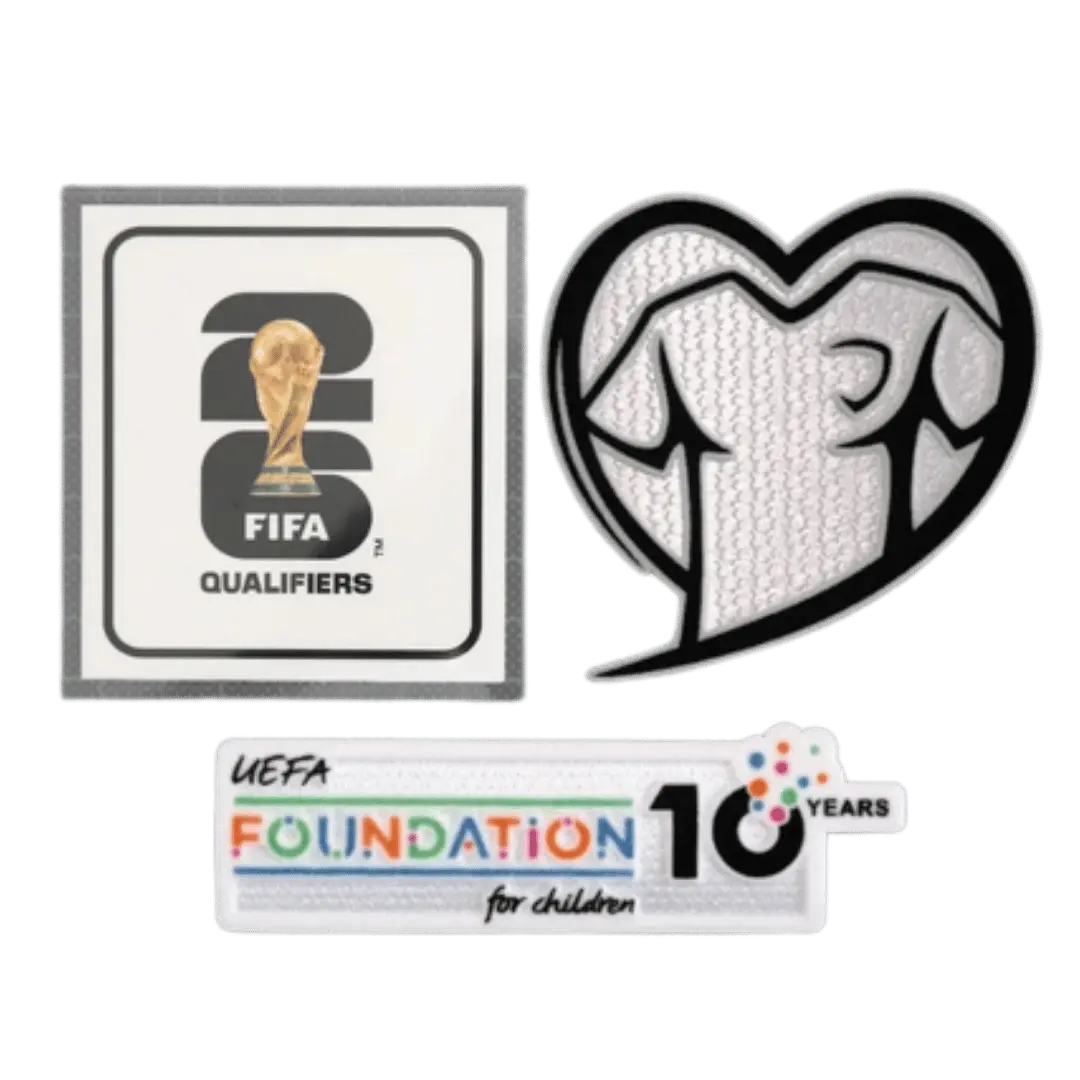 World Cup 2026 Qualifiers Play With Heart & FOUNDATION Patch