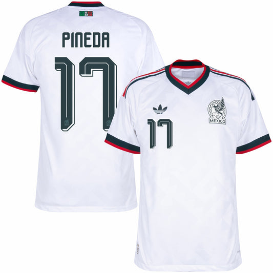 Mexico Away Jersey 2026 Pineda #17 - Fan - front view