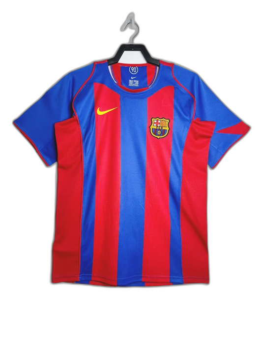 Barcelona Home 04/05 I Jersey - Retro - front view