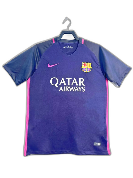Barcelona Away 16/17 II Jersey - Retro - front view