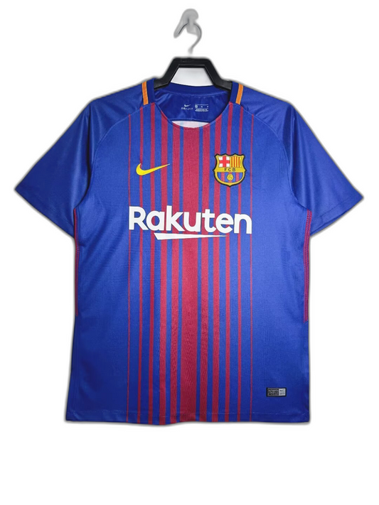 Barcelona Home 17/18 I Jersey - Retro - front view