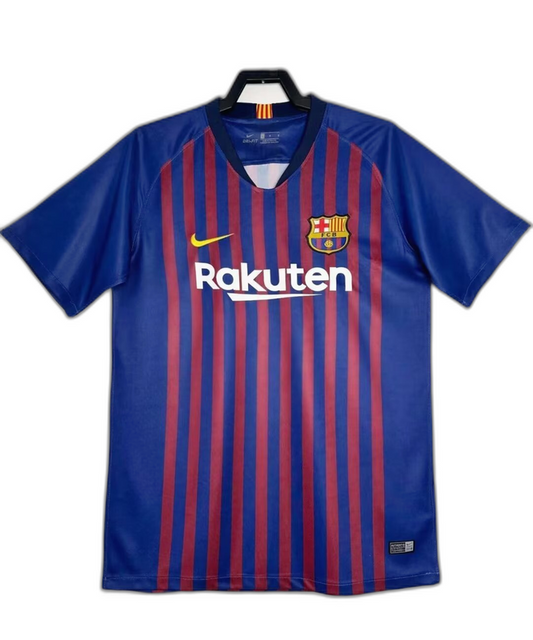 Barcelona Home 18/19 I Jersey - Retro - front view