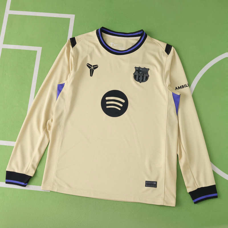 Barcelona Away x Kobe Bryant 25/26 - Long Sleeve Jersey - detail shot