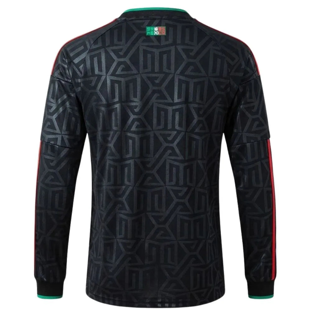 Mexico Away World Cup III Long Sleeve Jersey 2026 - Fan - back view