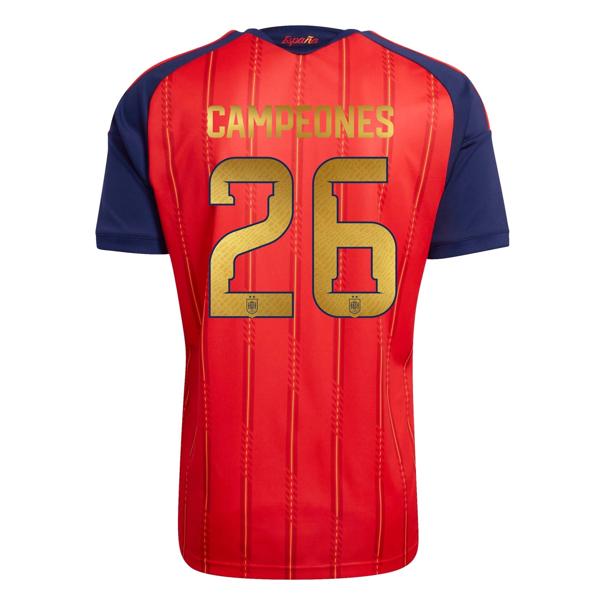 Spain Home I - World Cup Champions Edition Jersey - Fan - front view
