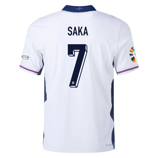 England Home Jersey 2024/20 SAKA #7 - Fan - front view